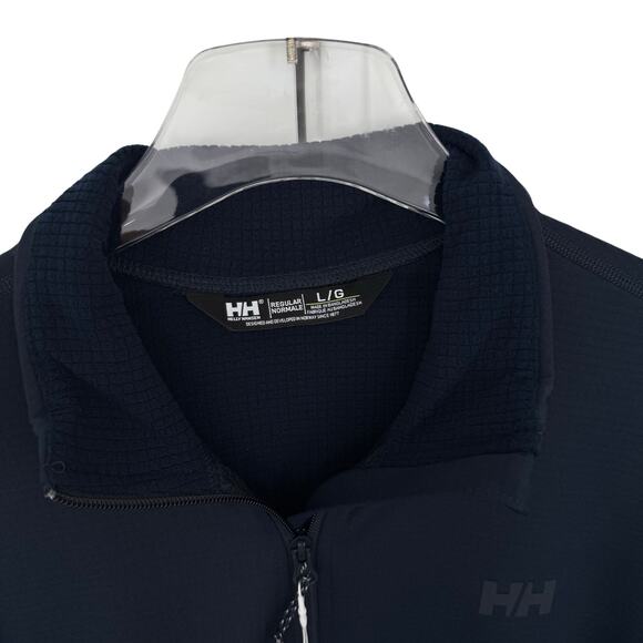 Helly Hansen Versalite Fleece Mens Jacket Blue Large New - Picture 5 of 10
